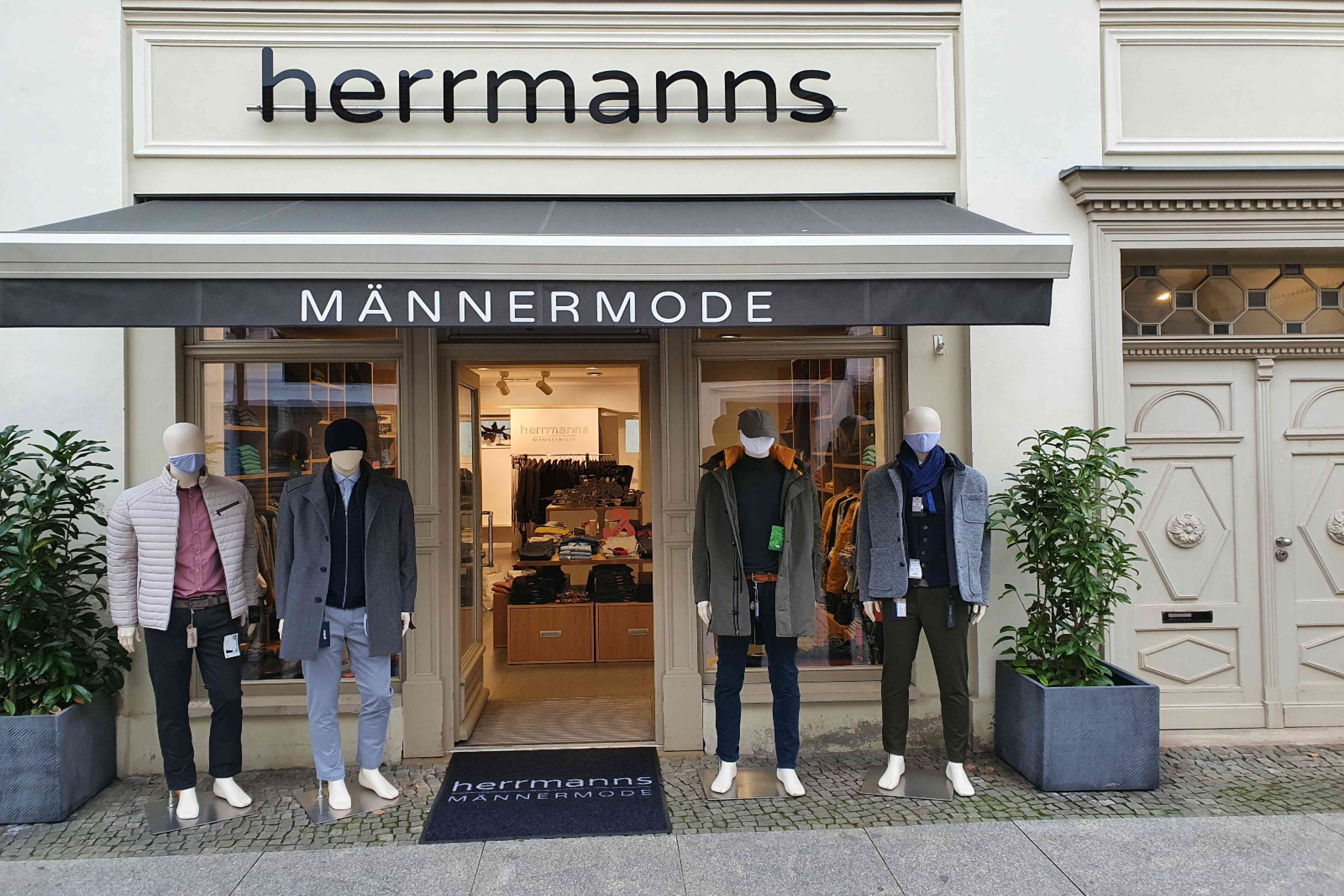 Herrenmode Potsdam - Fachgeschäft für Männer und Herren - herrmanns -  Männermode